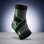 Ankle Support Brace - Black/Green