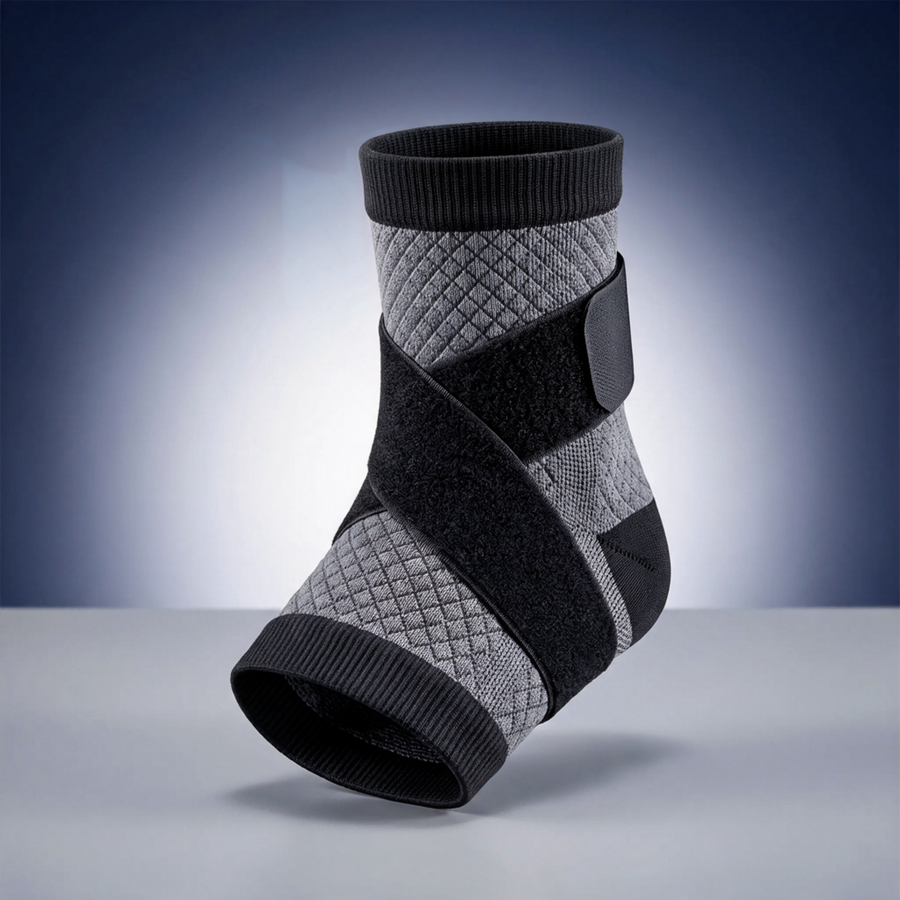 Ankle Support Brace – Compression Strap for Plantar Fasciitis &amp; Ankle Pain